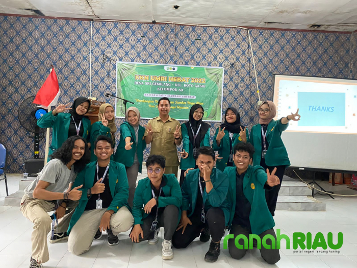 Sarana edukasi untuk Masyarakat desa Sri Gemilang, Mahasiswa KKN UMRI taja program P3M